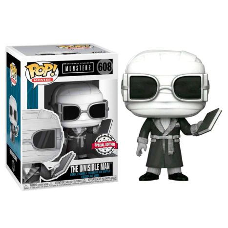 FUNKO POP El Hombre Invisible 608 - Monstros Universal Edición Especial - 889698468565