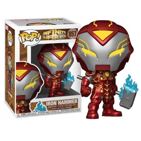 Muñeco FUNKO POP Marvel Infinity Warps 857 Iron Hammer - 889698520058