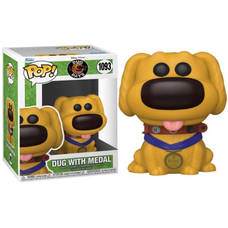 FUNKO POP Dug con Medalla 1093 - UP - 889698573856