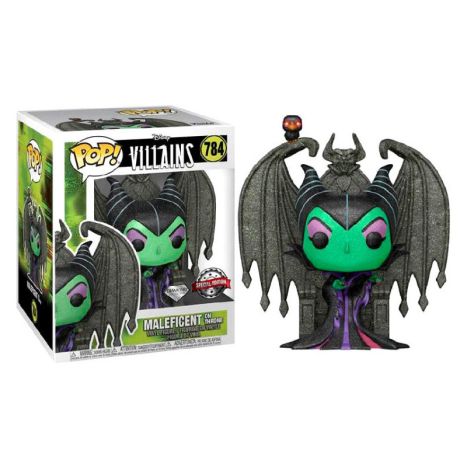 FUNKO POP Maléfica en el Trono 784 - Disney Villanos Brillante Edición Especial - 889698583923