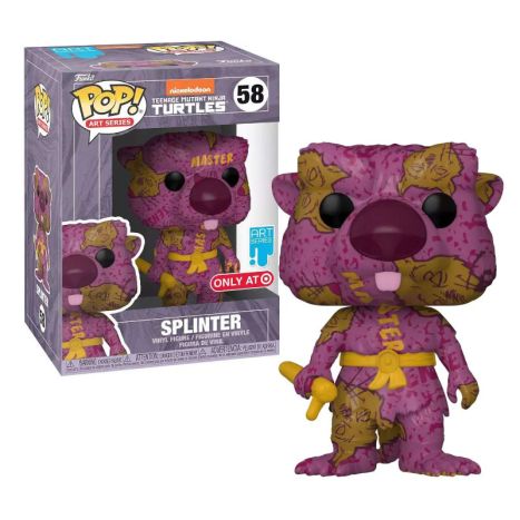 FUNKO POP Splinter 58 - Tortugas Ninja 2 Art Series Edición Especial - 889698601078