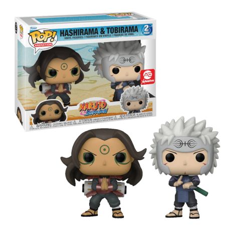 Pack 2 FUNKO POP Hashirama y Tobirama  - Naruto Exclusivo - 889698631372