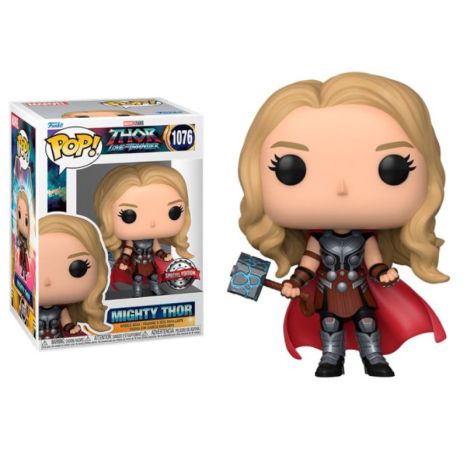 FUNKO POP Mighty Thor 1076 - Thor Love and Thunder Edición Especial - 889698650120