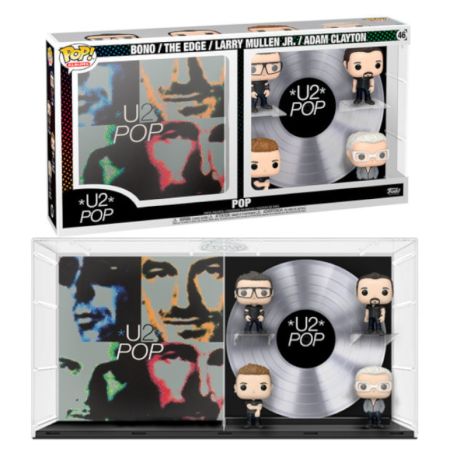 FUNKO POP Bono, The Edge, Larry Muller JR.y Adam Clayton 46 - Album U2 POP - 889698673914