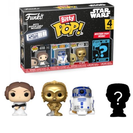 BITTY POP Leia - 4 Figuras - 889698715126