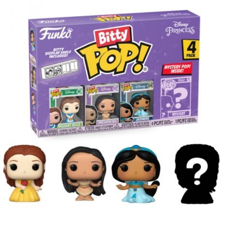 BITTY POP Princesa Bella - 4 Figuras - 889698730280