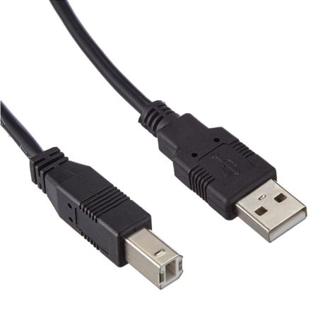 Cable para Impresora USB 2.0 Tipo A/M a USB 2.0 Tipo B/M - 1.8m