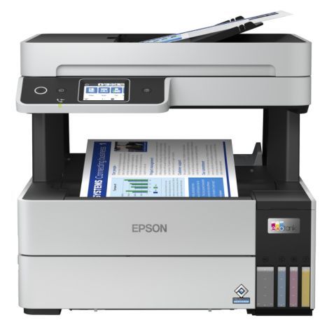 Impresora Multifunción Tinta EPSON Ecotank ET-5170 Color - Dúplex · ADF · 37PPM · 4800x1200 · 1200ppp · USB/WiFi - Botella Epson 113