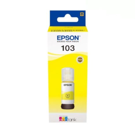 Botella Original EPSON 103 Amarillo - C13T00S44A10