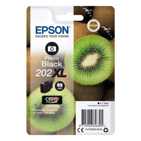 Cartucho Original EPSON 202XL Negro Foto - C13T02H1401