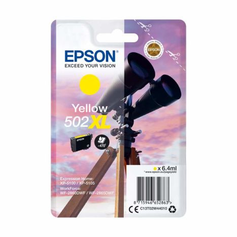 Cartucho Original EPSON 502XL Amarillo - C13T02W44010