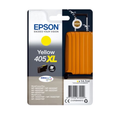 Cartucho Original EPSON 405XL Amarillo - C13T05H440 [ML-14.7][PAG-1100]