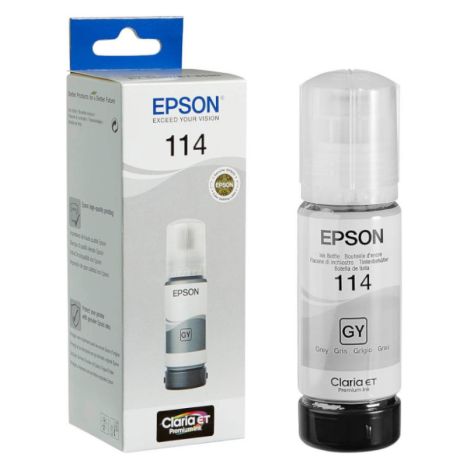 Cartucho Original EPSON 114 Gris - C13T07B540