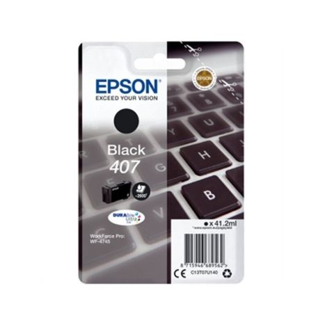 Cartucho Original EPSON 407 Negro - C13T07U140