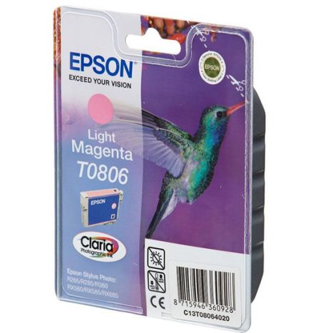 Cartucho Original EPSON T0806  C13T08064010 Magenta claro - C13T080640B0