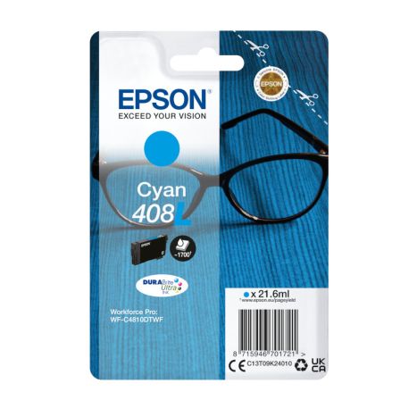 Cartucho Original EPSON 408L Cian - C13T09K24010