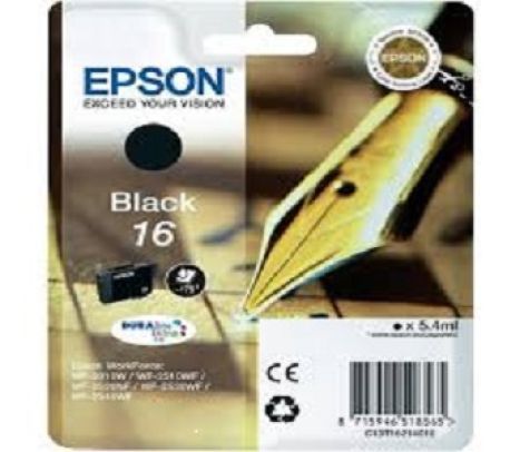 Cartucho Original EPSON 16 Negro - C13T16214010