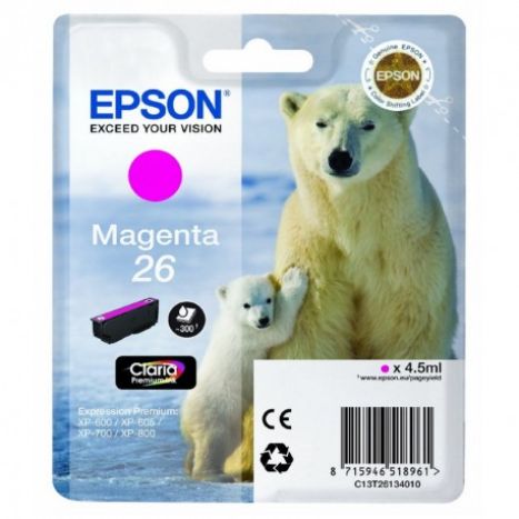 Cartucho Original EPSON T2613 26 Magenta - C13T26134010