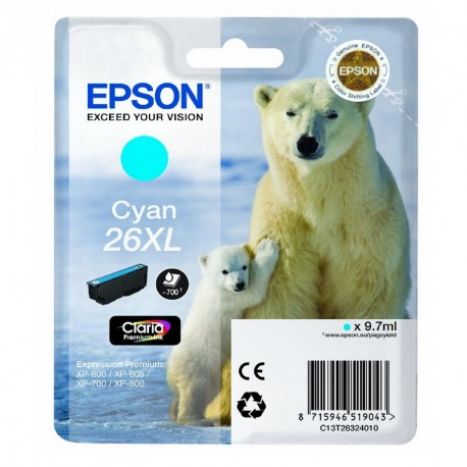 Cartucho Original EPSON T2632 26XL - C13T26324010