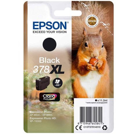 Cartucho  Original EPSON 378XL Negro - C13T37914010