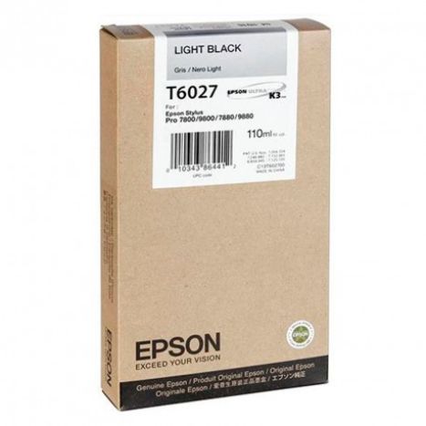 Cartucho Original EPSON T6027 Gris - C13T602700