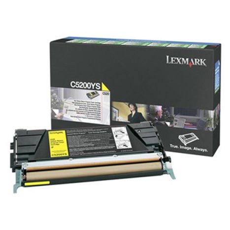 Toner Original LEXMARK C5200YS Amarillo - C5200YS