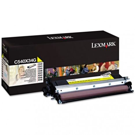 Toner Original LEXMARK C540X34G Amarillo - C540X34G