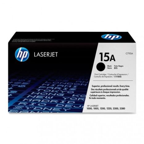 Toner Original HP 15A Negro - C7115A