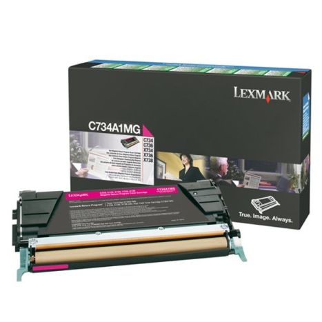 Toner Original LEXMARK C734A1MG Magenta - C734A1MG