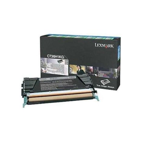 Toner Original LEXMARK C736H1KG Negro - C736H1KG