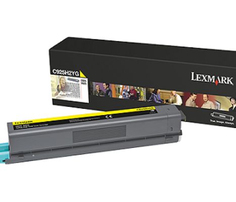 Toner Original LEXMARK C925H2YG Amarillo - C925H2YG