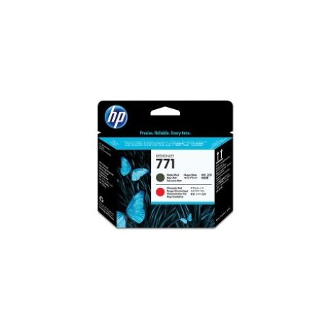 Cabezal Original HP 711 Negro + Rojo - CE017A