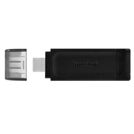 Pendrive KINGSTON Data Traveler DT70/128GB - 128GB · USB-C · Negro