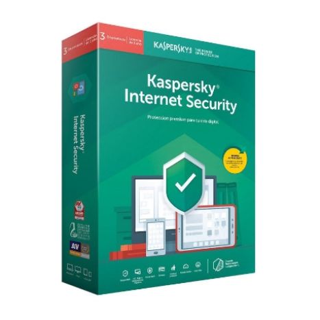 Antivirus KASPERSKY Internet Security MD 2020 KL1939S5CFS-20 - 3 Dispositivos · 1 Año