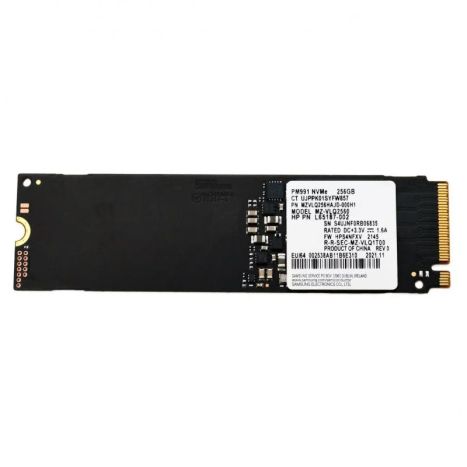 Disco Duro SSD SAMSUNG PM991 MZVLQ256HAJD-000H1 - 256GB · M.2 2280 · PCIe Gen3