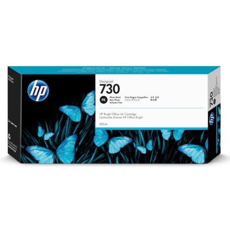 Cartucho Original HP 730 Negro Foto - P2V73A