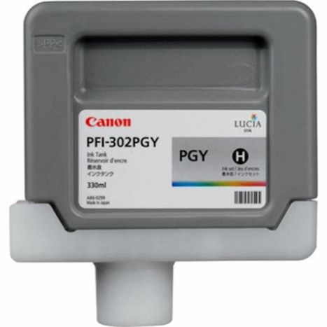 Cartucho Original CANON PFI-302 Gris - PFI302PGY