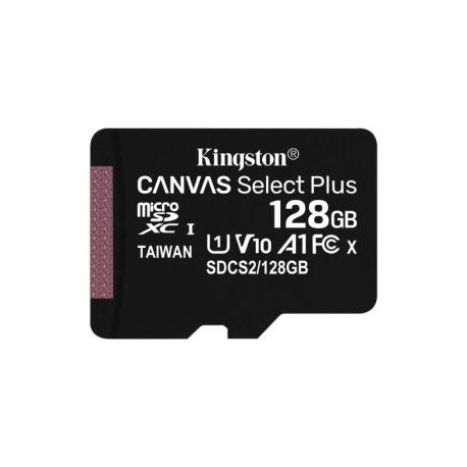 Tarjeta de Memoria KINGSTON Canvas Select Plus SDCS2/128GBSP - 128GB · Clase 10