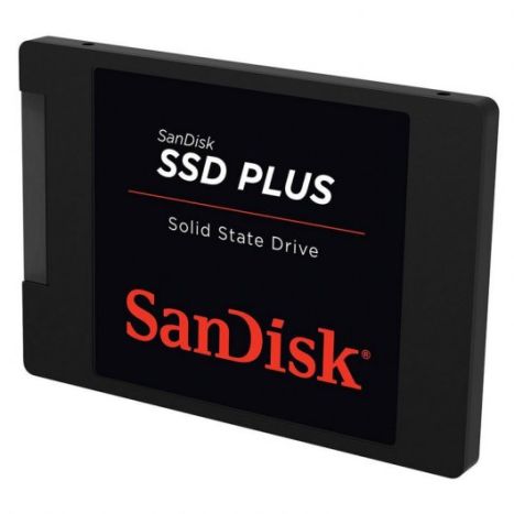 Disco Sólido SSD SANDISK Plus SDSSDA-480G-G26 - 480GB · SATA III · 2.5