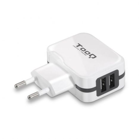 Cargador de Pared TOOQ TQWC-1S02WT - 17W · 3.4 · 2xUSB