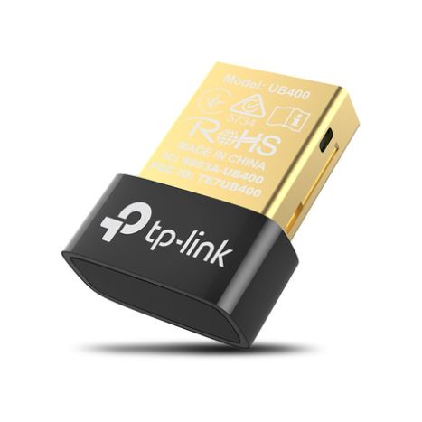 Adaptador TP-LINK Nano USB Bluetooth 4.0 Negro/Dorado - UB400