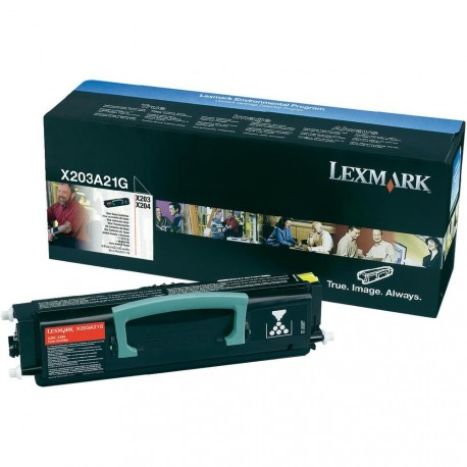 Toner Original LEXMARK X203A21G Negro - X203A21G