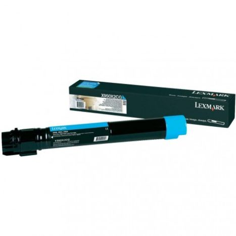 Toner Original LEXMARK X950 Cian - X950X2CG