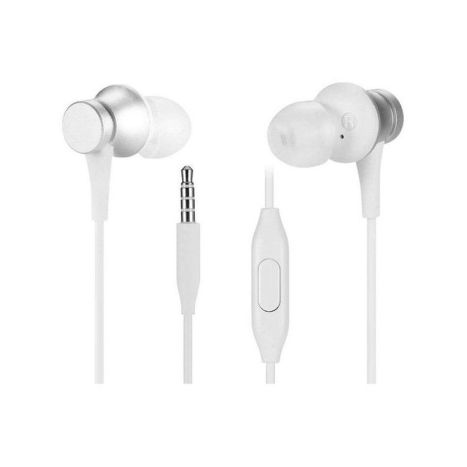 Auriculares Intrauditivos Xiaomi Mi In Ear Basic ZBW4355TY - Jack 3.5mm ·  20Mz · Micrófono · Cable 1.25m ·