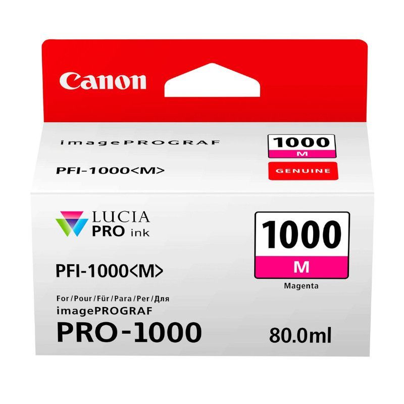 Cartucho  Original CANON PFI-1000M Magenta - 0548C001