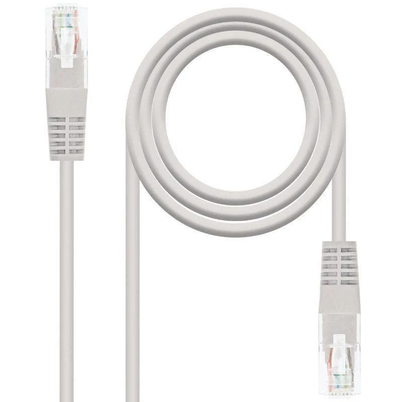 Cable de Red Latiguillo RJ45 UTP Cat.6 - 1.5m · Gris