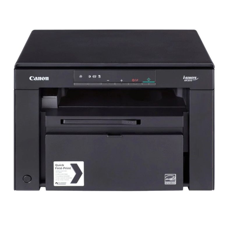 Impresora Multifunción Láser CANON I-SENSYS MF3010 Monocromo - 18PPM · 1200x600 · 600ppp · USB 2.0