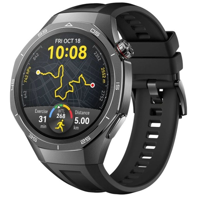 Smartwatch HUAWEI Watch GT5 Pro - 1.43" · 466x466 · 5ATM · Hasta 14 días · GPS · Negro