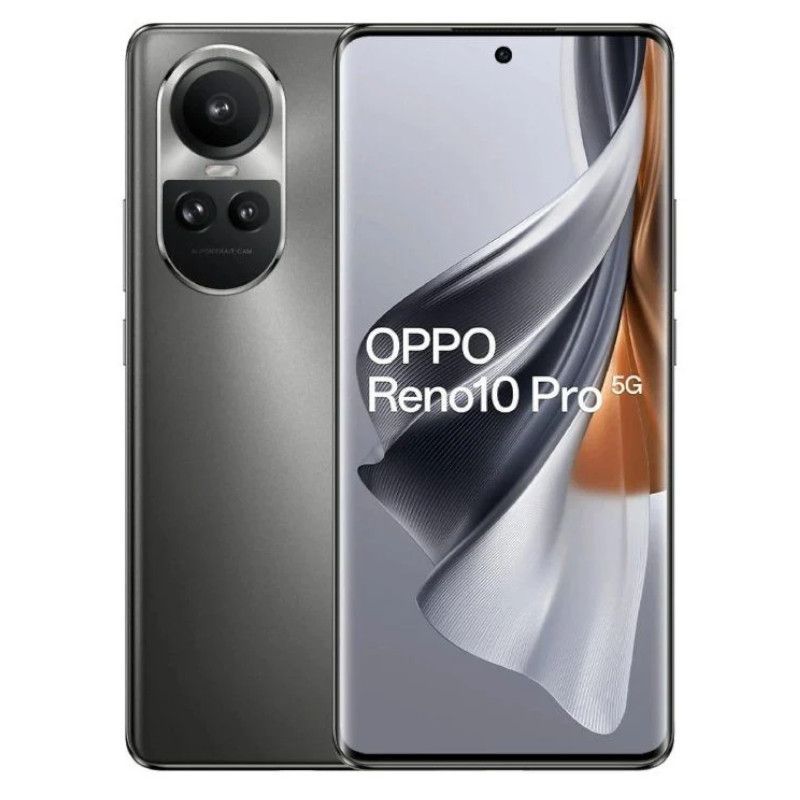 Smartphone OPPO Reno 10 Pro - 5G Snapdragon 778G · 6.7" FHD+ · 12GB · 256GB · ColorOS 13.1 · Gris Plateado