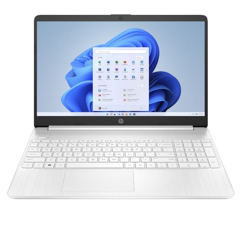 Portátil HP 15S-FQ5057NS - Intel Iris Xe · 15.6" FHD · 16GB · 512GB · Win11 · Blanco